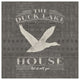 "Soft Lodge II Dark" Digital Paper Print by Janelle Penner, 38"x38"