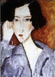 Amedeo Modigliani Portrait of Madame Rachele Osterlind Wall Decal