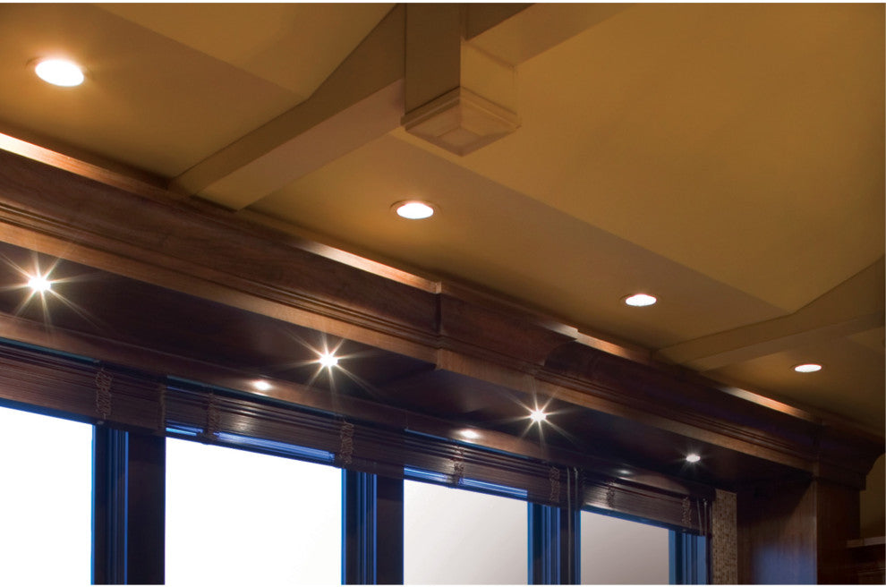 Blink - 16W- 9" Surface Mount LED - 3000K- White Finish - 120-277V