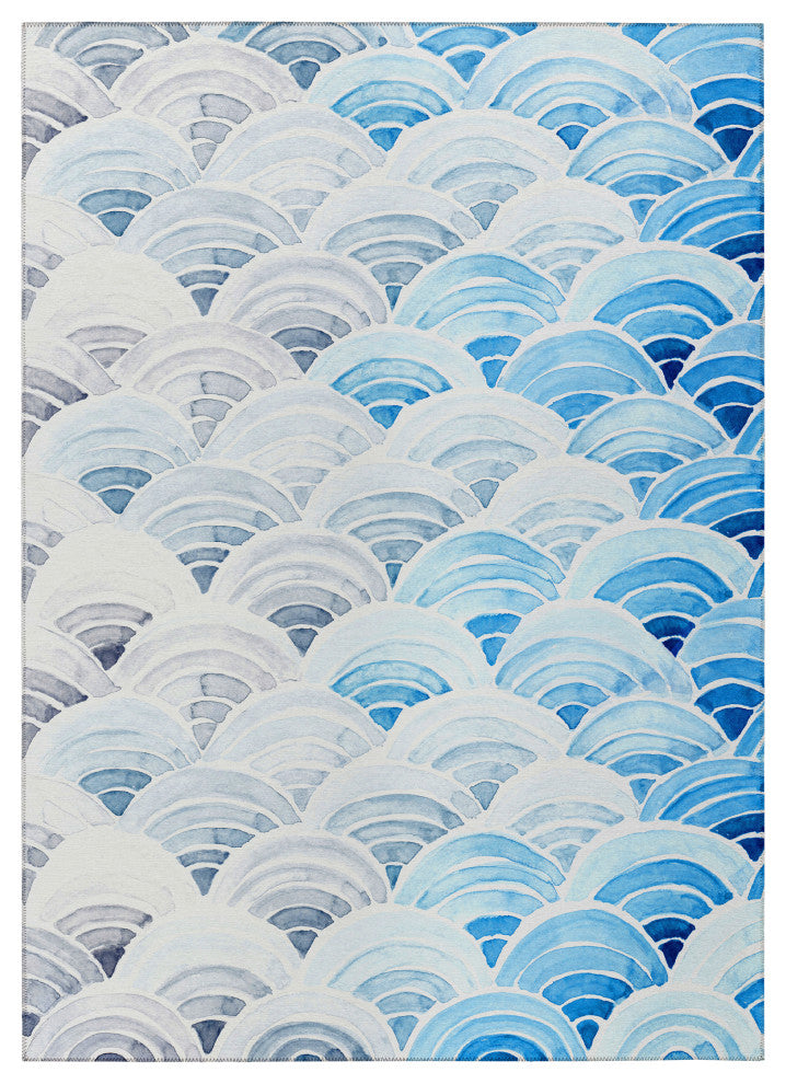 Indoor/Outdoor Seabreeze SZ5 Poolside Machine Washable 9' x 12' Rug