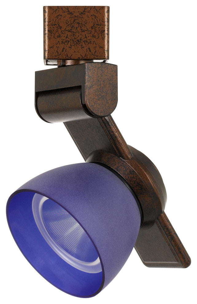 12W LED Track Fixture, Blue Frost