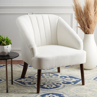 Safavieh Quenton Accent Chair, White