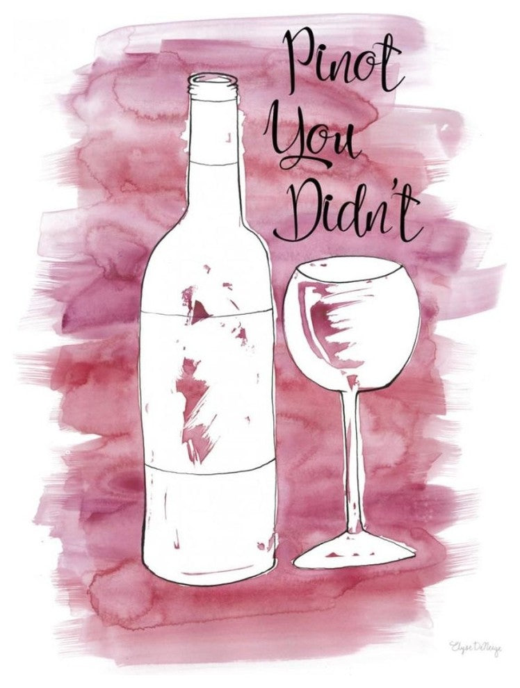 "Splash of Wine I" Digital Paper Print by Elyse DeNeige, 18"x22"