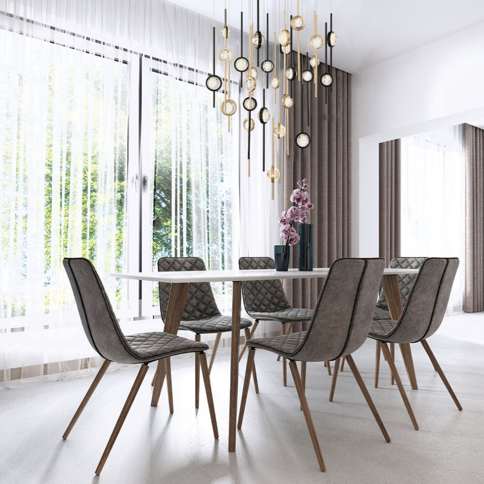 Barletta 26-Light Chandelier, Black