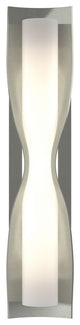 Dune Large Sconce, Sterling Finish, Opal Glass