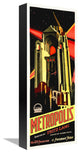 "Metropolis" Stretched Canvas Giclee by Hollywood Photo Archive, 6x16"