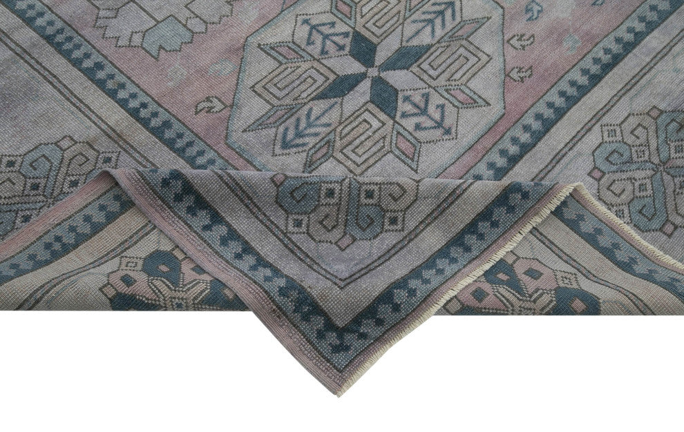 Rug N Carpet - Handmade Oriental 9' 7" x 13' 5" Unique Oushak Area Rug