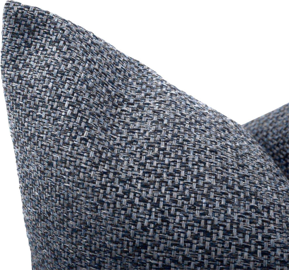 Indigo Blue Panama Pillow 24"x24"