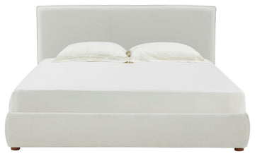 Safavieh Couture Callahan Boucle Bed, Ivory, King