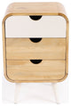 Danville Modern Nightstand, White