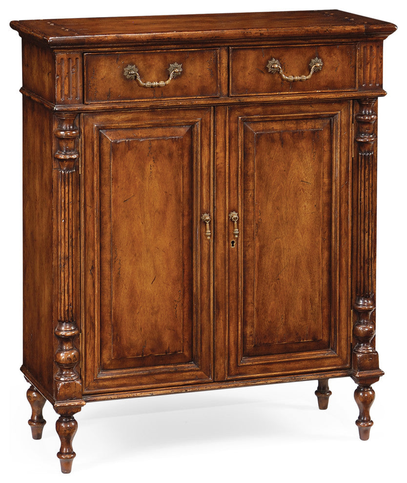 Narrow Cabinet With Cupboard