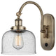 Bell Sconce, Antique Brass, Seedy, Seedy