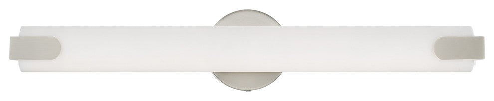 Livex Lighting Brushed Nickel LED Light ADA Bath Vanity