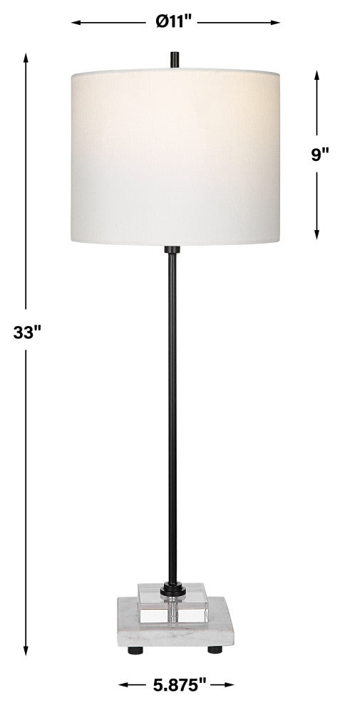 Uttermost Ciara Sleek Buffet Lamp