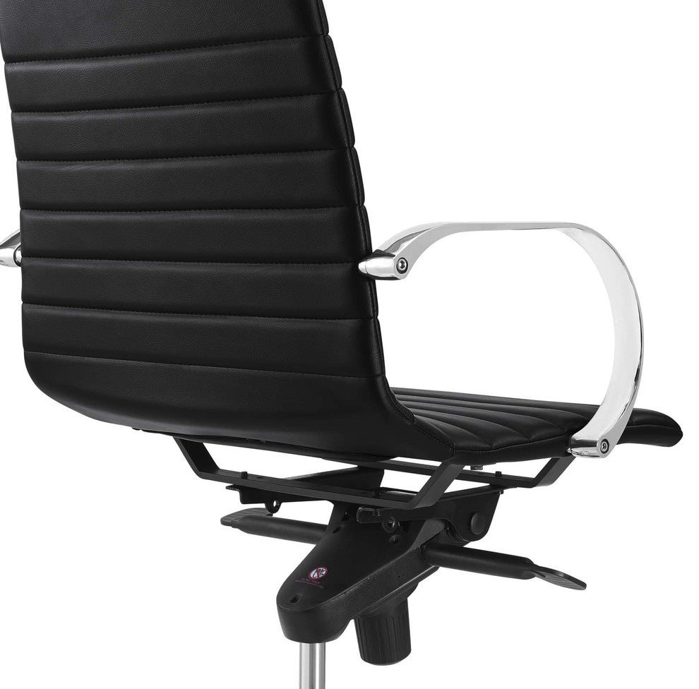 Groove Ribbed Back Office Chair