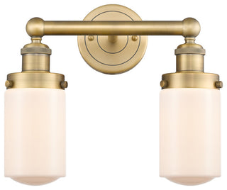 Innovations Dover 2 15.5" Bath Vanity-Light Brushed Brass