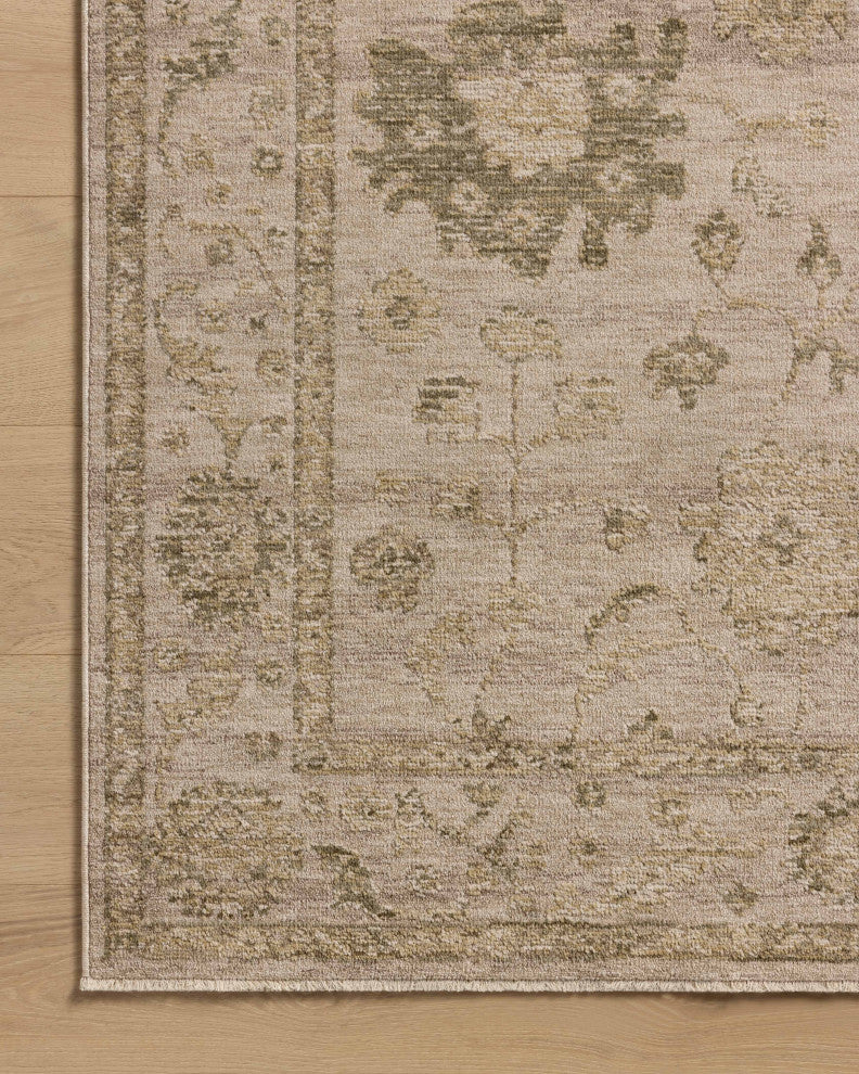 Loloi Willa Dove / Forest 2'-7" x 7'-6" Runner Rug