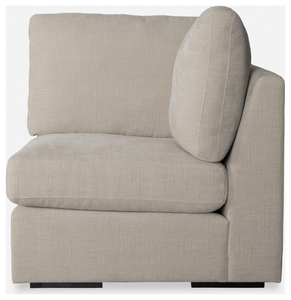 Uttermost Refuge Sand Corner, Sofa