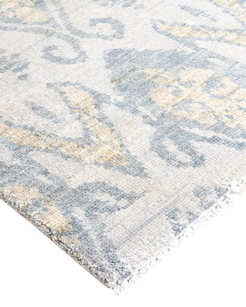 Modern One-of-a-Kind Handmade Area Rug Beige, 8' 1" x 10' 3"