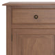 Connaught Entryway Storage Cabinet, Medium Saddle Brown