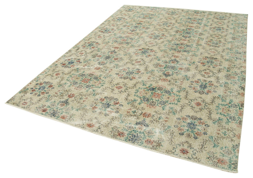 Rug N Carpet - Hand-knotted Anatolian 6' 8'' x 9' 9'' Low Pile  Area Rug