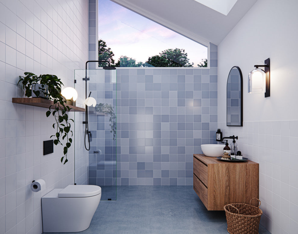 78"x21.5" Frameless Shower Door Single Fixed Panel, Matte Black