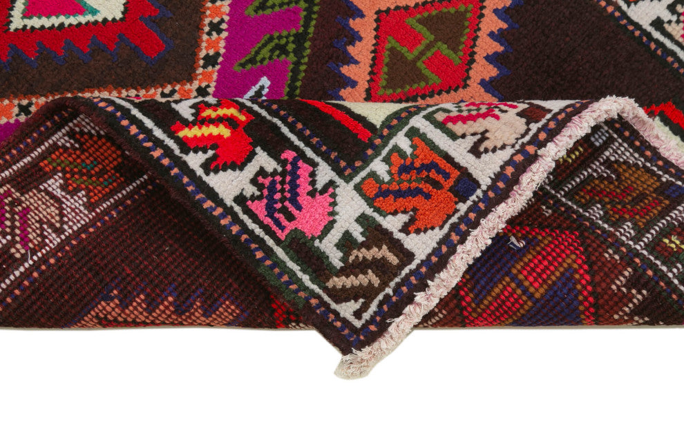 Rug N Carpet - Hand-knotted Turkish 2' 11" x 11' 11" Vintage Runner Rug