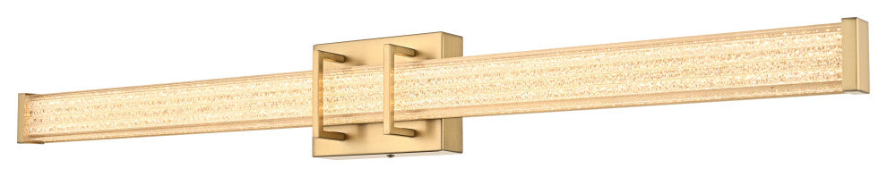 Home Living 36" Led Wall Sconce, Satin Gold