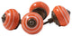 Knob-It Knobs, Set of 12, Orange