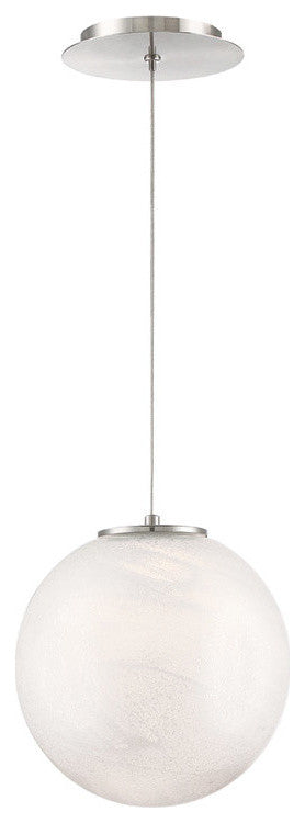 Cosmic Crystal LED Pendant 3000K, Brushed Nickel