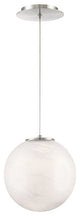 Cosmic Crystal LED Pendant 3000K, Brushed Nickel