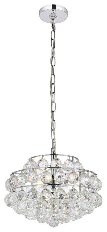 Seren 14" Pendant, Chrome