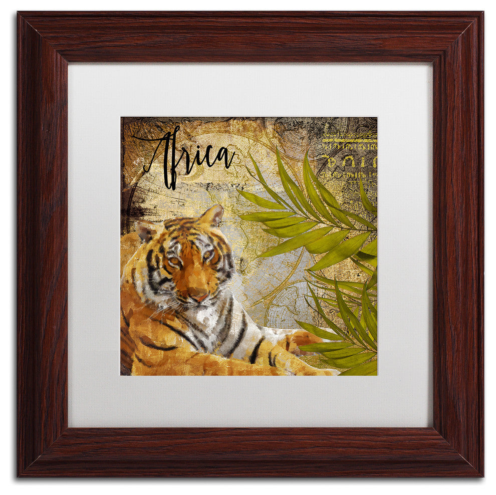 Color Bakery 'Taste Of Africa II', Wood Frame, White Mat, 11x11