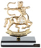 Matashi 24K Gold Plated Zodiac Astrological Figurine With Crystals, Sagittarius