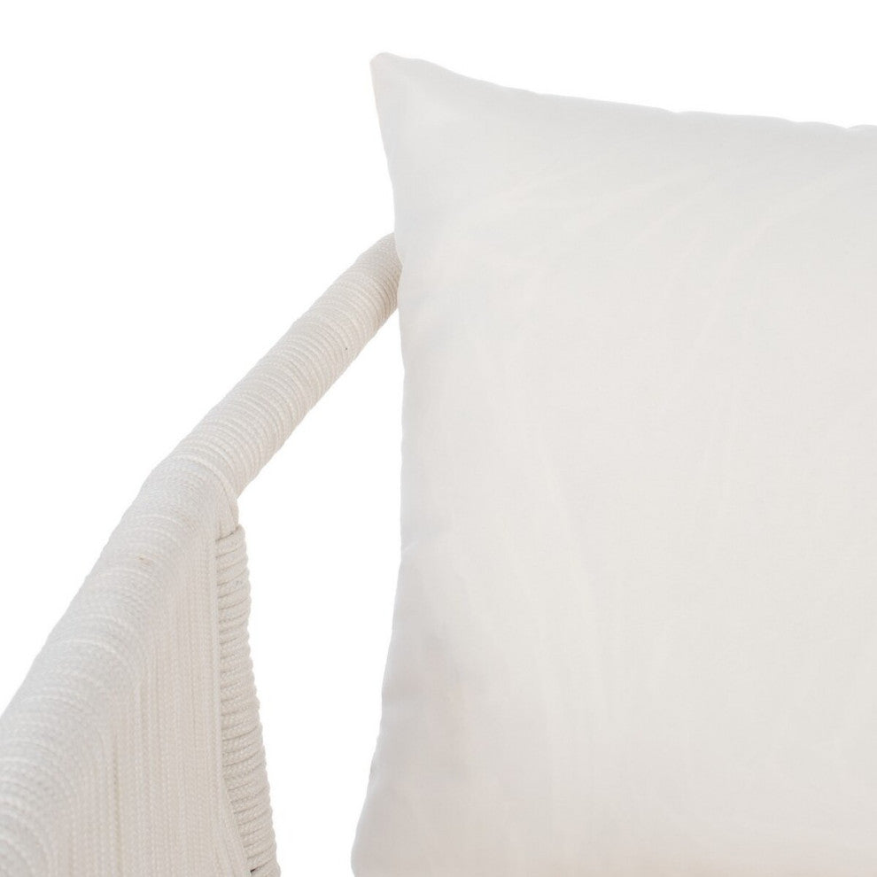 Safavieh Outdoor Raldin Rope 4 Piece Living Set Beige/Beige