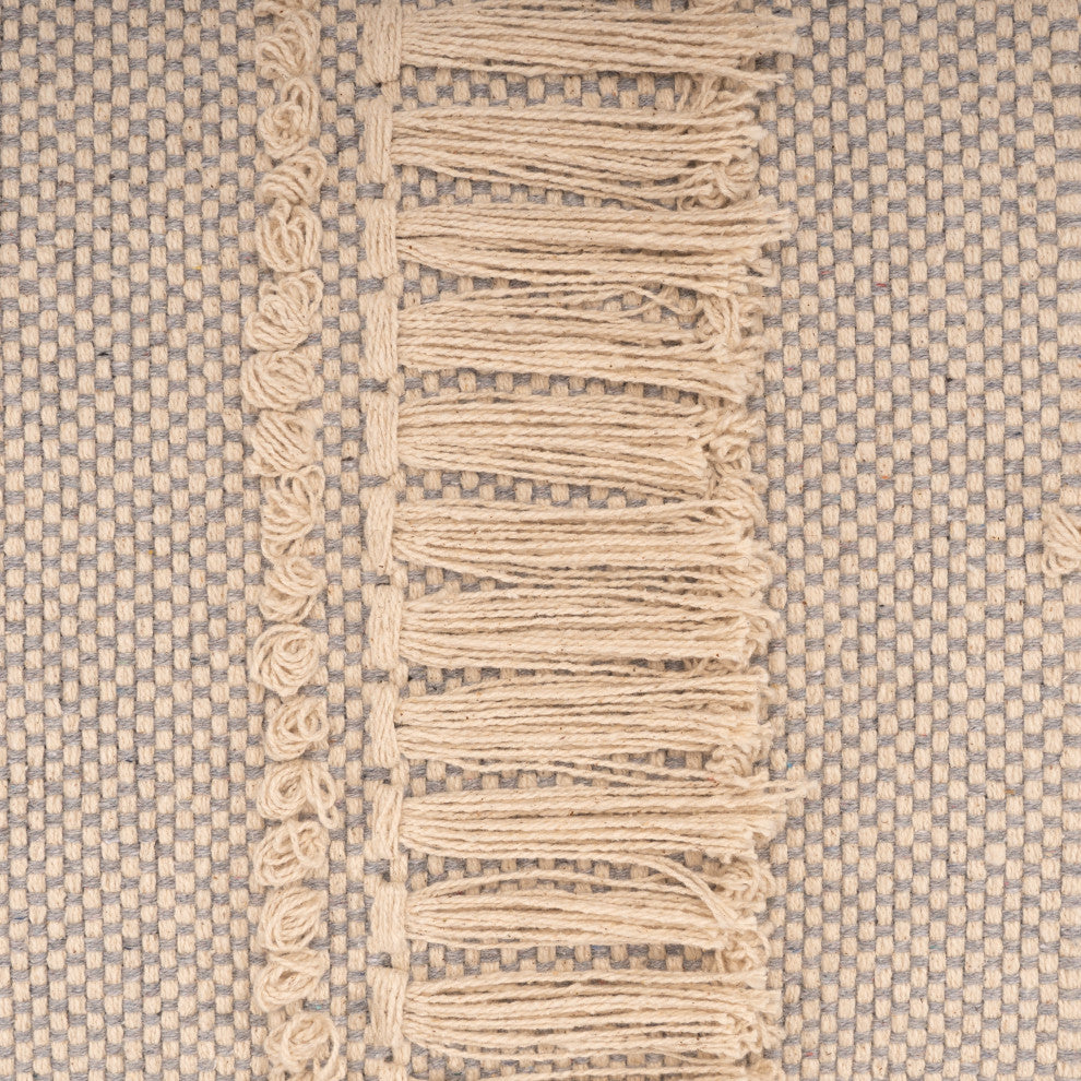 Intricate Embroidered Indoor Bench, 47" Length