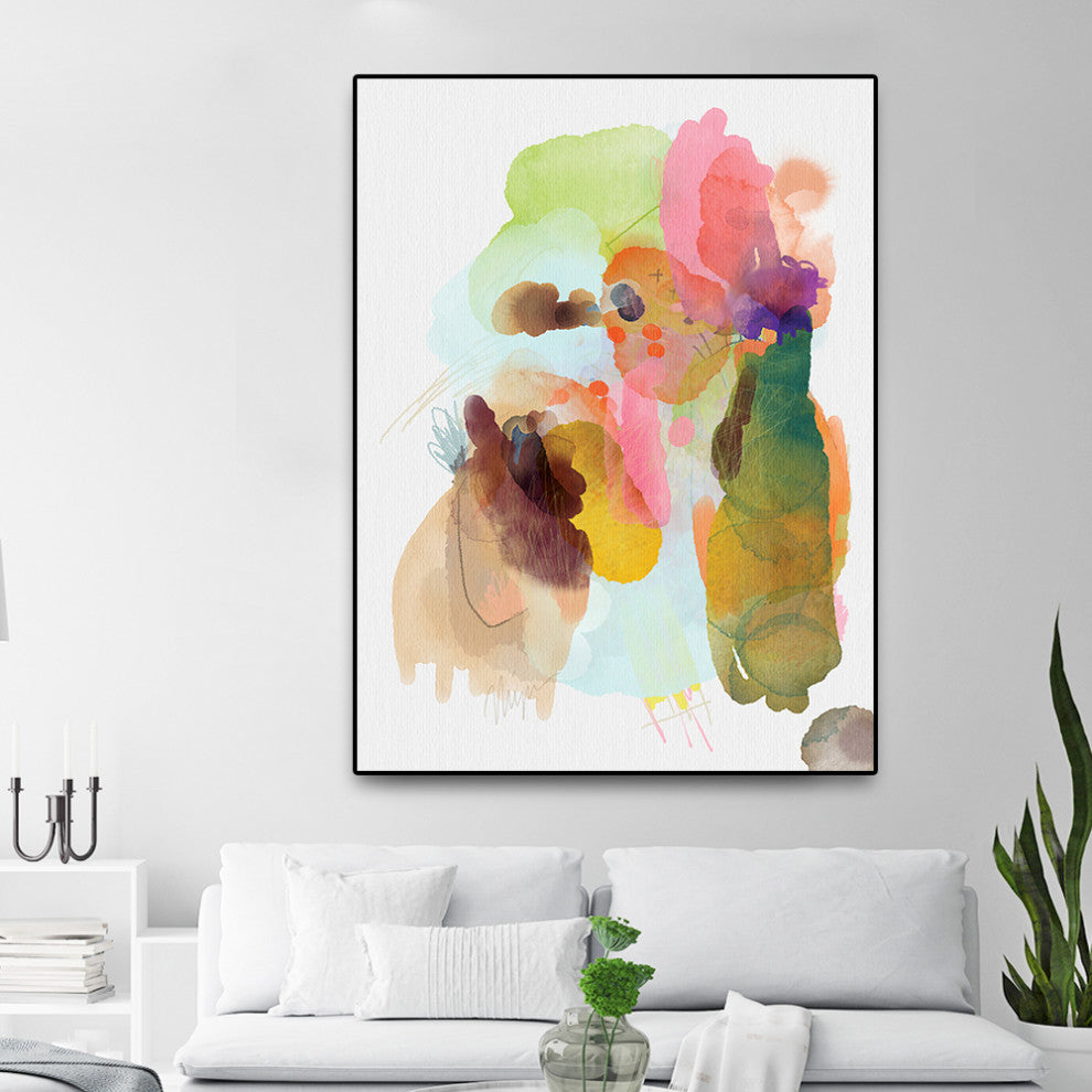 "Aerial Sunset" Oversized Framed Canvas, 60" x 40"