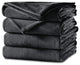 Sunbeam Heated Electric Blanket Velvet Plush King Size Slate Gray