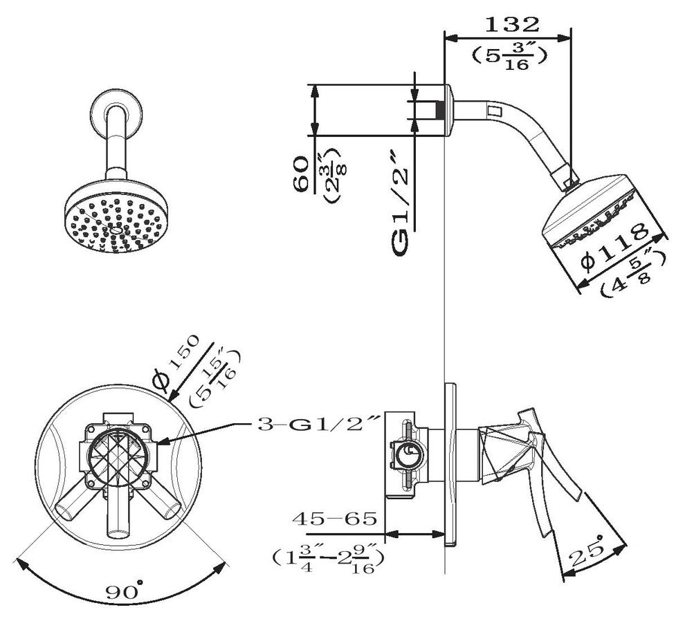 Parmir Shower System #3, Refreshing Series