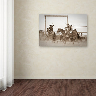 Dan Ballard 'Red Top Ranch' Canvas Art, 47"x30"