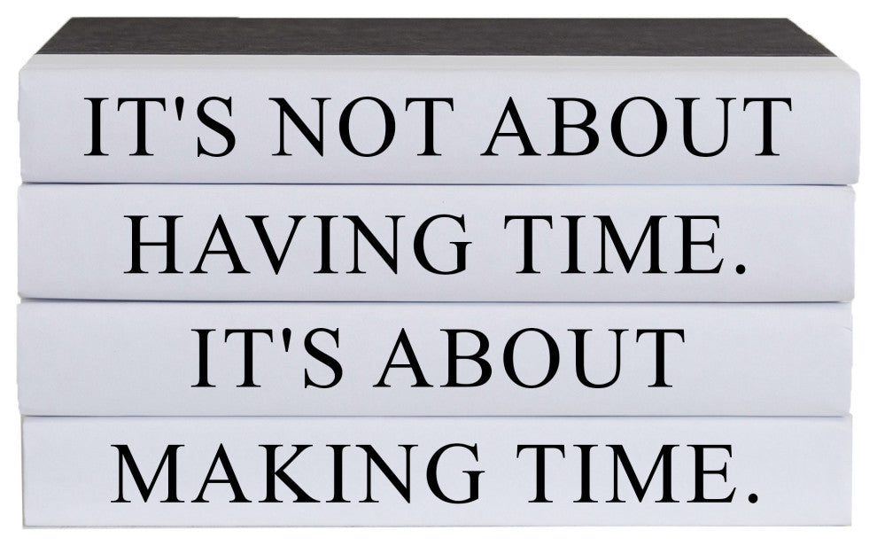 Making Time Quote Book Stack, S/4