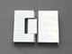 78"x96" Frameless 3 Panel Inline Shower Door, Polished Chrome