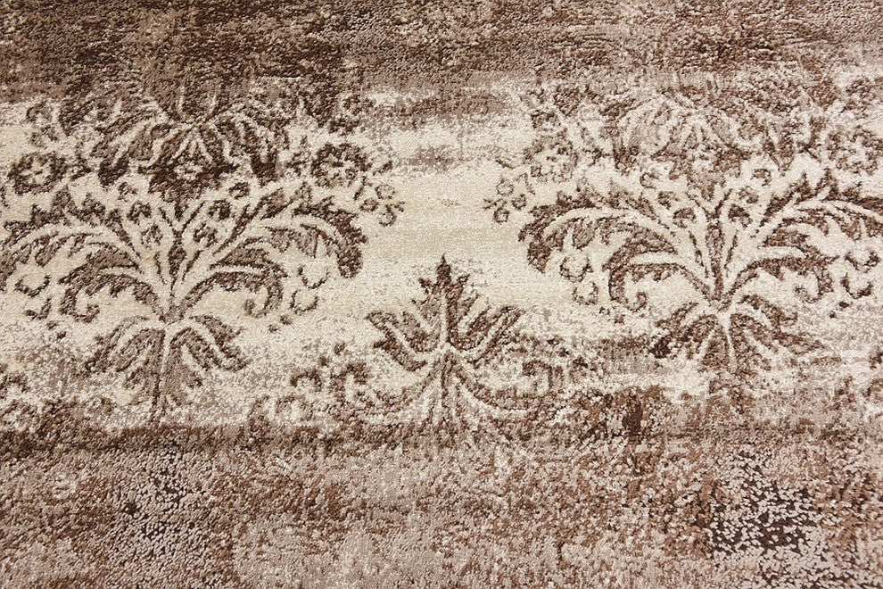 Unique Loom Dark Beige Grant Rushmore 5' 0 x 8' 0 Area Rug