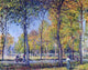 Alfred Sisley The Forest at Boulogne, Gallery Wrapped Canvas Print, 20"x25"