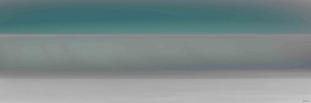 "Overcast" Print on Canvas, 45"x15"
