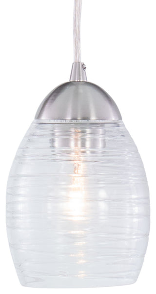 Isley 5" Mini Pendant Satin Nickel