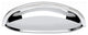 Alno, Cabinet Pull, Polished Chrome, 2"x5"x1"