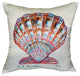 Scallop Shell No Cord Pillow - Set of Two 18x18
