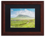 Blanchette Photography 'The Harris Saltings', Wood Frame, Black Matte, 14"x11"