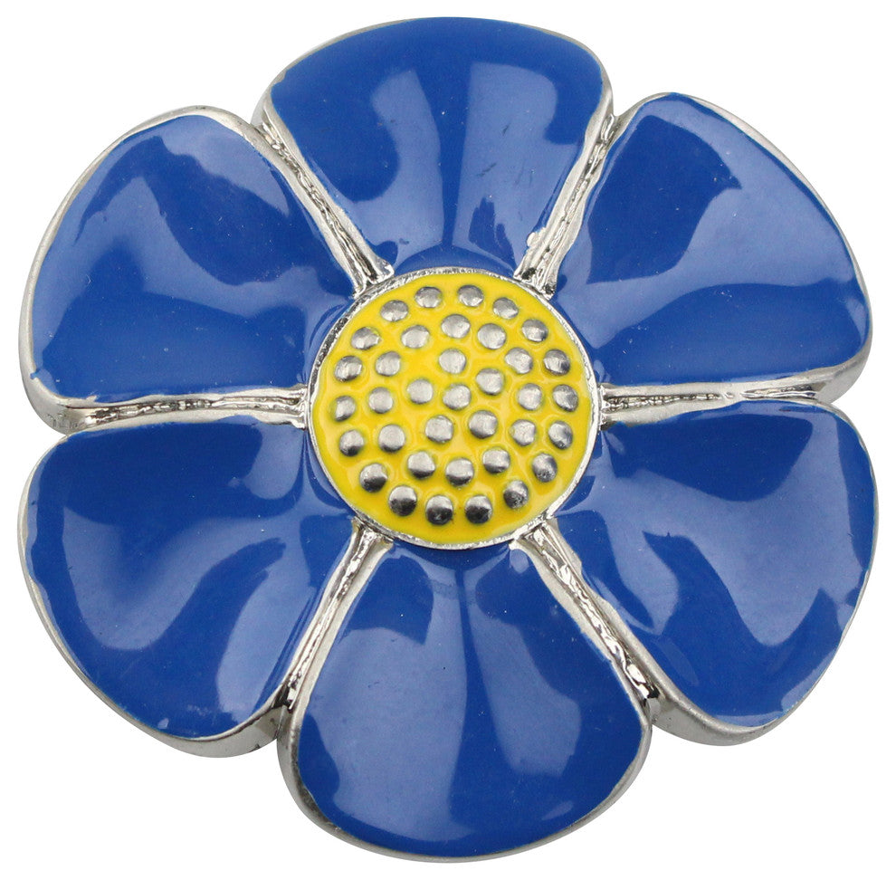 Magnolia Cabinet and Furniture Knob, Navy Blue, Single